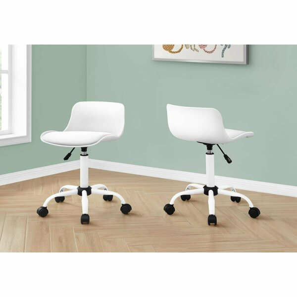 Daphnes Dinnette White Juvenile & Multi-Position Office Chair DA3067015